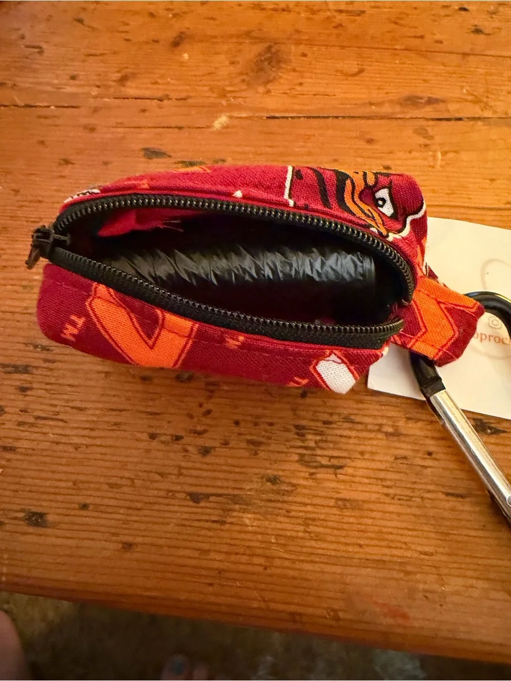 PNWT Va Tech Dog Poop Bag Holder